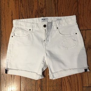 White walking shorts NWOT
